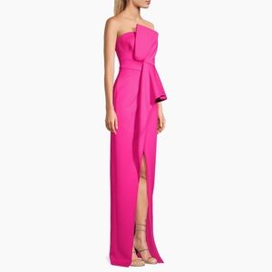 Black Halo Jonas gown size small / 2 pink GORGEOUS